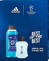 Adidas UEFA Best Of The Best - voda po holení 100 ml + sprchový gel 250 ml