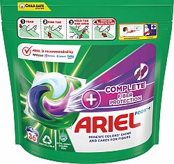 Ariel All-In-1 Pods+ Fiber Protection gélové kapsule na pranie 36 ks