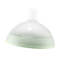 Borrn silikon cumlík na fľašu pomalý prietok 1×1 ks zelená