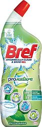 BREF Hygienically Clean & Shine Pro Nature Mint & Eucalyptus, WC čistič 700 ml
