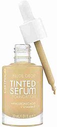 Catrice Nude Drop Tinted Serum Foundation ošetrujúci make-up 010N 30 ml