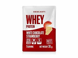 Descanti Whey Protein White Chocolate Strawberry 30g