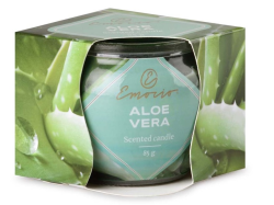 Emocio Sklo Dekor 70x62 mm Aloe Vera, vonná svíčka