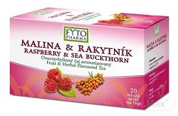 FYTO MALINA & RAKYTNÍK ovocno bylinný čaj 20 x 2 g