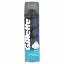 Gillette Sensitive pena na holenie 300 ml