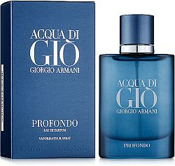 Giorgio Armani Acqua di Gioia Profondo parfumovaná voda pánska 125 ml