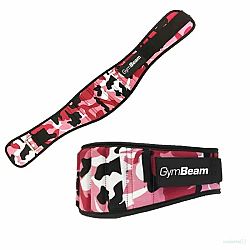 Gymbeam damsky fitness opasok pink camo xs