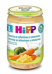 HiPP Junior Tagliatelle s brokolicou a smotanou Bio 220 g