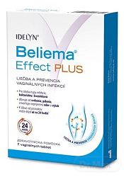 Idelyn Beliema Effect plus tablety vaginálne inov.2018 10 ks