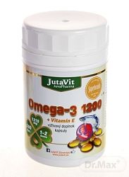 JutaVit Omega-3 1200 + vitamín E 100 kapsúl