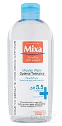 Mixa Optimal Tolerance micelárna voda na všechny typy pleti 400 ml