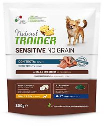 Natural Trainer Sensitive Dog No Grain Mini Pstruh 800g