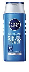 Nivea Strong Power For Men šampón 250 ml