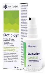 Octicide 1mg/g + 20mg/g dermálny roztokový sprej aer.deo.1 x 50 ml