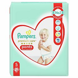 Pampers Premium Care Pants 5 JUNIOR 12-18 kg 34 ks