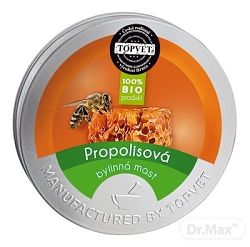 Topvet Supplements propolisová bylinná masť 100% Bio Product 50 ml