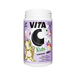 Vitabalans VITA C Kids KARNEVAL 100 MG 90 ks