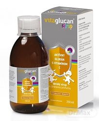 Vitaglucan SIRUP detský sirup s citrónovou príchuťou stimuluje imunitu inov. 2019 250 ml