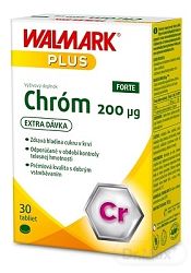 Walmark Chróm Forte 200 µg 30 tabliet