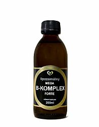 Zdravý svet Lipozomálny vitamín mega B-komplex forte 200 ml