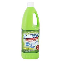 DANKLORIX hygienický čistič s aktívnym chlórom Zelená sviežosť 1,5 l