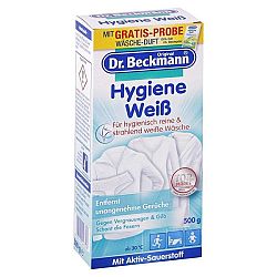 DR. BECKMANN prášok na pranie Hygienicky biela 500 g