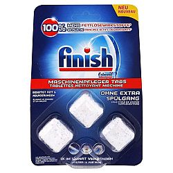 FINISH čistiace tablety na čistenie umývačky riadu 3 ks