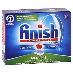 FINISH Powerball All in 1 tablety do umývačky 26 ks