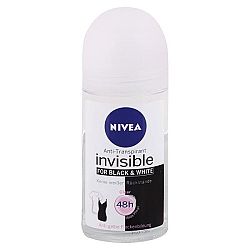 NIVEA guľôčkový antiperspirant Invisible for Black & White Clear 50 ml