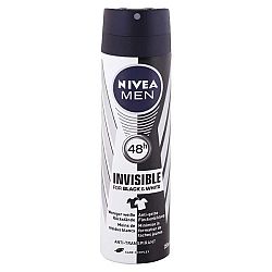 NIVEA Men antiperspirant pre mužov Invisible for Black & White 150 ml