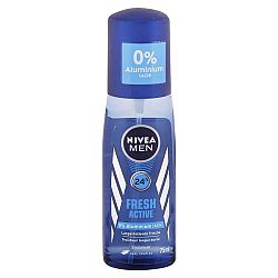 NIVEA Men dezodorant pre mužov s pumpičkou Fresh Active 75 ml