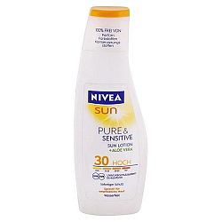 NIVEA Sun mlieko na opaľovanie Sensitive SPF 30 200 ml