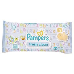 PAMPERS detské vlhčené obrúsky Fresh Clean 64 ks