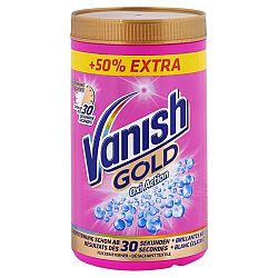 VANISH Gold Oxi Action práškový odstraňovač škvŕn na farebné prádlo 1,5 kg