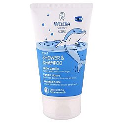 WELEDA detský sprchový krém a šampón 2v1 Sladká vanilka 150 ml