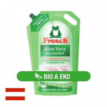 Frosch bio Sensitiv prací gél s Aloe Vera 1.8 l