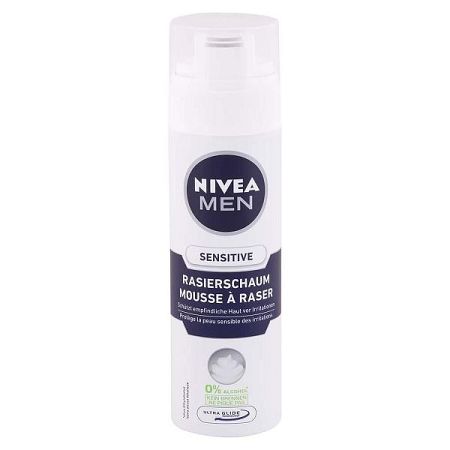 NIVEA Men pena na holenie pre mužov Sensitive 200 ml