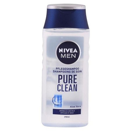 NIVEA Men šampón na vlasy pre mužov Pure Clean s Aloe Vera 250 ml