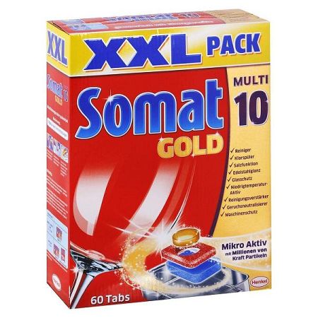 SOMAT Gold tablety do umývačky riadu 60 ks
