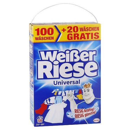 WEISSER RIESE univerzálny prášok na pranie bielizne 8,40 kg / 120 praní